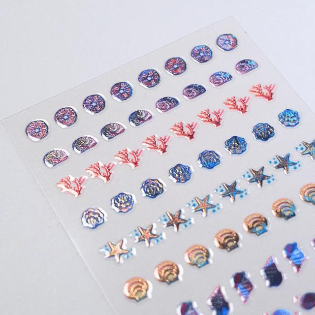 Maniology - Nail Art Stickers - Seashore Gems (Ms-126) - Nail Art at Beyond Polish
