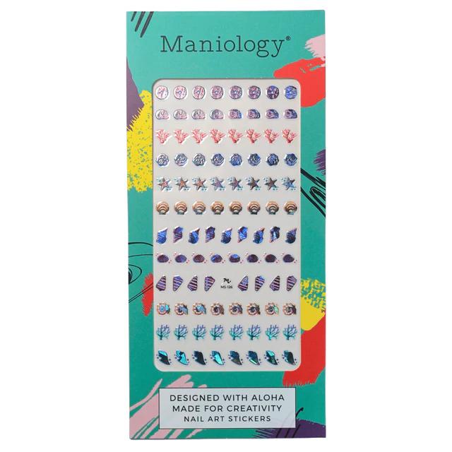 Maniology - Nail Art Stickers - Seashore Gems (Ms-126) - Nail Art at Beyond Polish