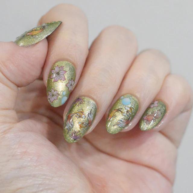 Maniology - Nail Art Stickers - Shimmering Scales (Ms-127) - Nail Art at Beyond Polish