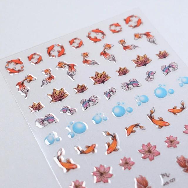 Maniology - Nail Art Stickers - Shimmering Scales (Ms-127) - Nail Art at Beyond Polish