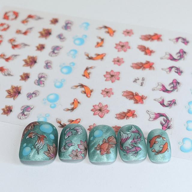 Maniology - Nail Art Stickers - Shimmering Scales (Ms-127) - Nail Art at Beyond Polish