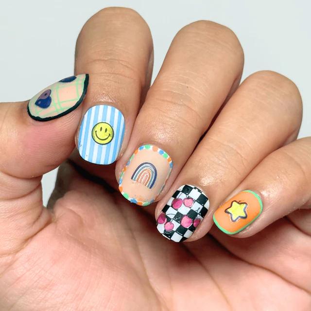 Maniology - Nail Art Stickers - Sunshine Babe (Ms-131) - Nail Art at Beyond Polish