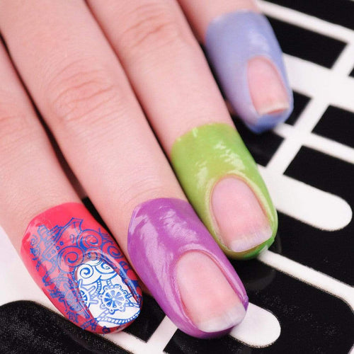 Maniology - Nail Tool - Latex-Free Cuticle Protecting Adhesive Nail Tapes - 5 Sheet Set