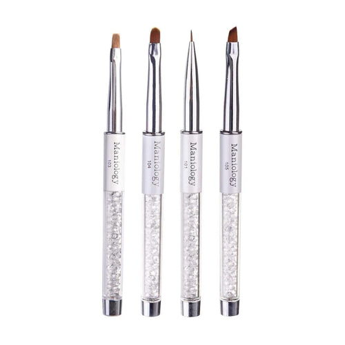 Maniology - Nail Tool - Premium Nail Art Manicure Brush Set