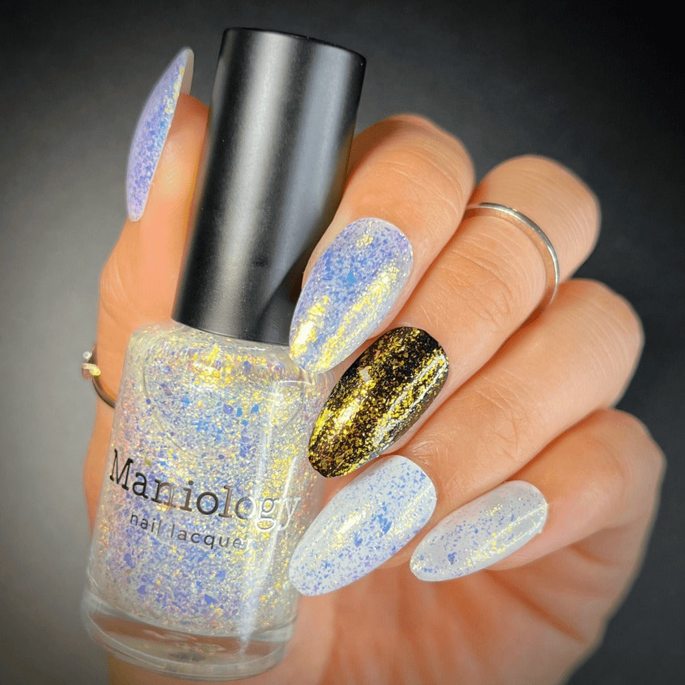 Maniology - Ocean Crush: 3-Piece Flakie Iridescent Toppers Summer 2023 Nail Polish Set - Nail Lacquer at Beyond Polish