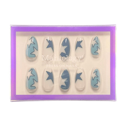 Maniology - Press On Nails - Supernova - Short Almond - Nail Extensions at Beyond Polish