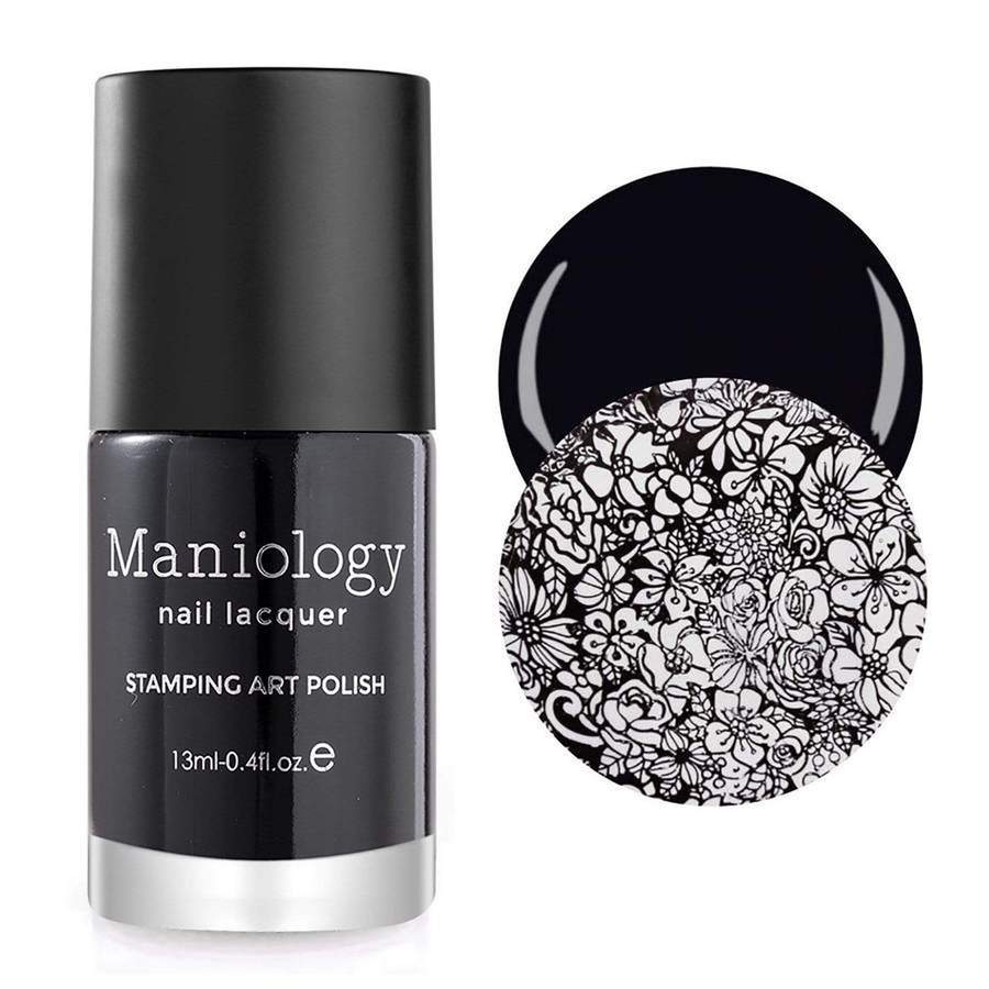 Maniology - Stamping Nail Polish - Black & White Duo - Nail Lacquer at Beyond Polish