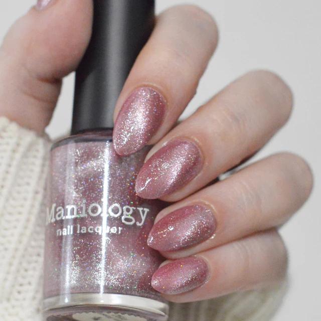 Maniology - Stamping Nail Polish - Flower Basket: Cherry Blossom (P192) - Rose Magnetic Nail Polish - Nail Lacquer at Beyond Polish