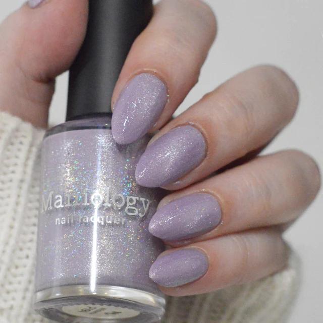 Maniology - Stamping Nail Polish - Flower Basket: Wisteria (P194) - Purple Magnetic Nail Polish - Nail Lacquer at Beyond Polish