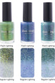 Maniology - Stamping Nail Polish - Morning Dew: 3-Piece Flakies Jelly With Reflective Glitter Nail Polish Set - Nail Lacquer at Beyond Polish