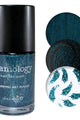 Maniology - Stamping Nail Polish - Night Sky (B579) - Dark Teal Holo Glitter - Nail Lacquer at Beyond Polish