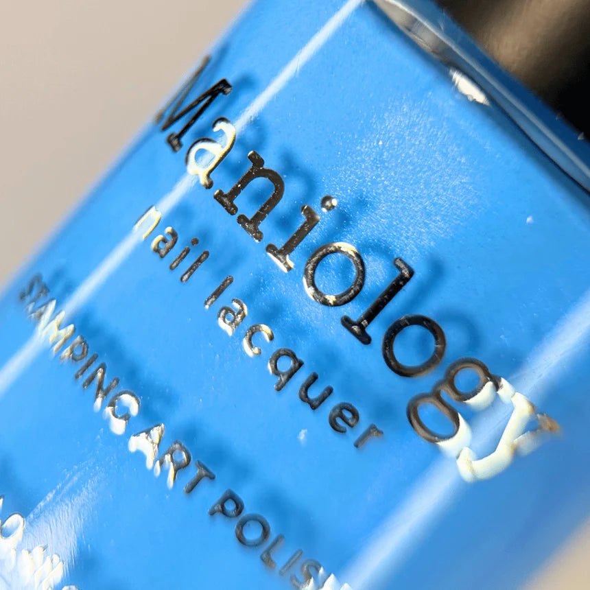 Maniology - Stamping Nail Polish - Northern Gleam: Icy Sky - B567 - Blue Pearl Cream - Manicure & Pedicure Tools at Beyond Polish