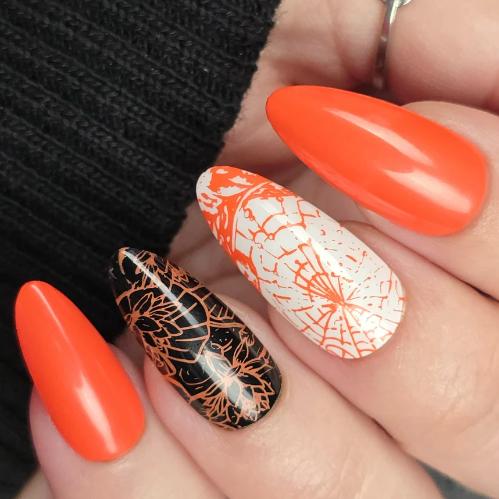Maniology - Stamping Nail Polish - Orange Pearl - Koi (B581) - Nail Lacquer at Beyond Polish