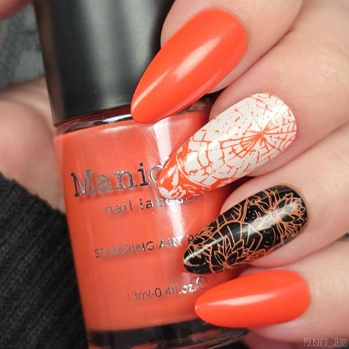 Maniology - Stamping Nail Polish - Orange Pearl - Koi (B581) - Nail Lacquer at Beyond Polish