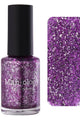 Maniology - Stamping Nail Polish - Rustic Charm: Plum Perfect (P169) - Purple with Silver Glitter Jellies - Nail Lacquer at Beyond Polish