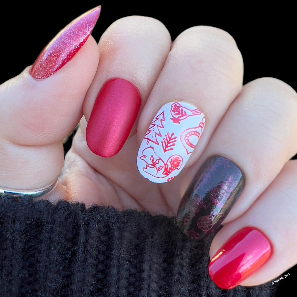 Maniology - Stamping Nail Polish - Winterberry - Nail Lacquer at Beyond Polish