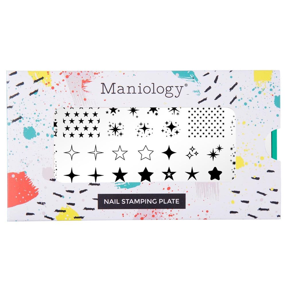 Maniology - Stamping Plate - All-Star #M483 - Nail Art at Beyond Polish