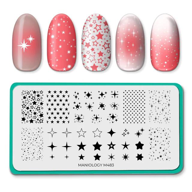Maniology - Stamping Plate - All-Star #M483 - Nail Art at Beyond Polish