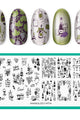 Maniology - Stamping Plate - Alla Salute (M714) - Nail Art at Beyond Polish