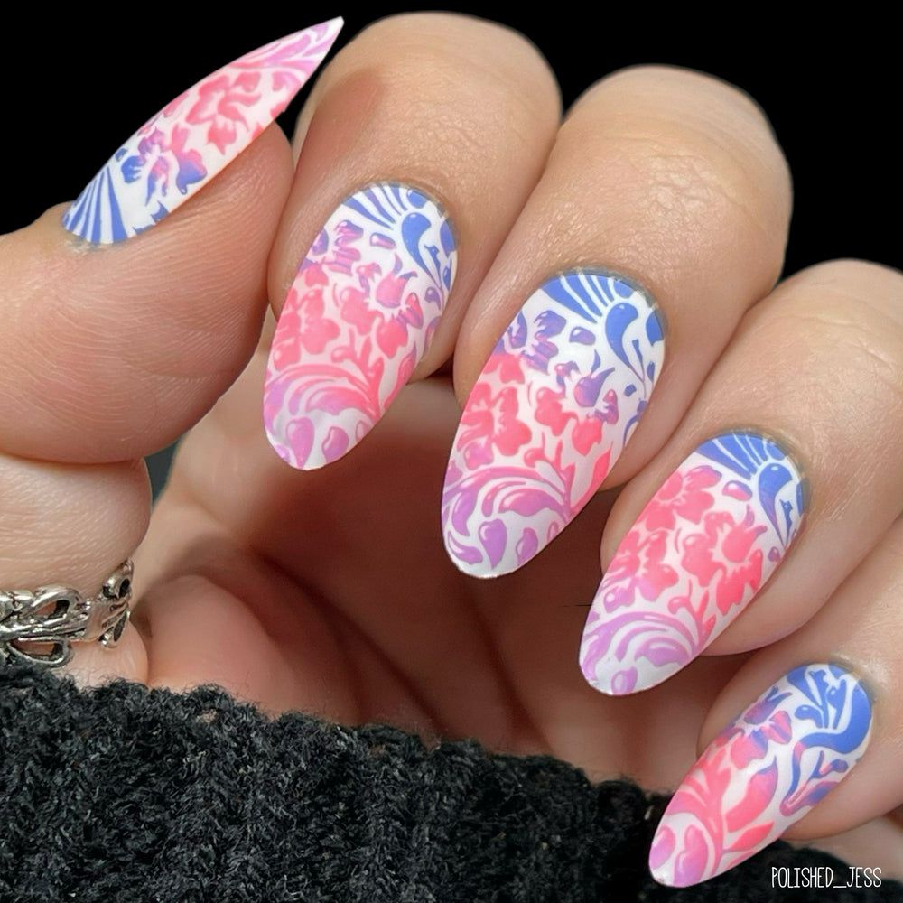 Maniology - Stamping Plate - Art Nouveau #M473 - Nail Art at Beyond Polish