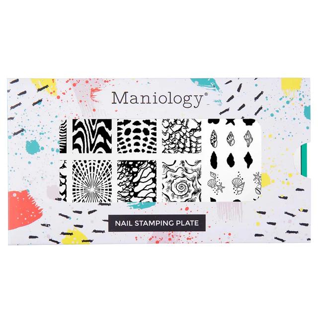 Maniology - Stamping Plate - Beachcomber (M706) - Nail Art at Beyond Polish
