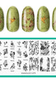 Maniology - Stamping Plate - Birds Of Paradise (M711) - Nail Art at Beyond Polish