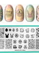 Maniology - Stamping Plate - Bunny Bliss (M562) - Nail Art at Beyond Polish