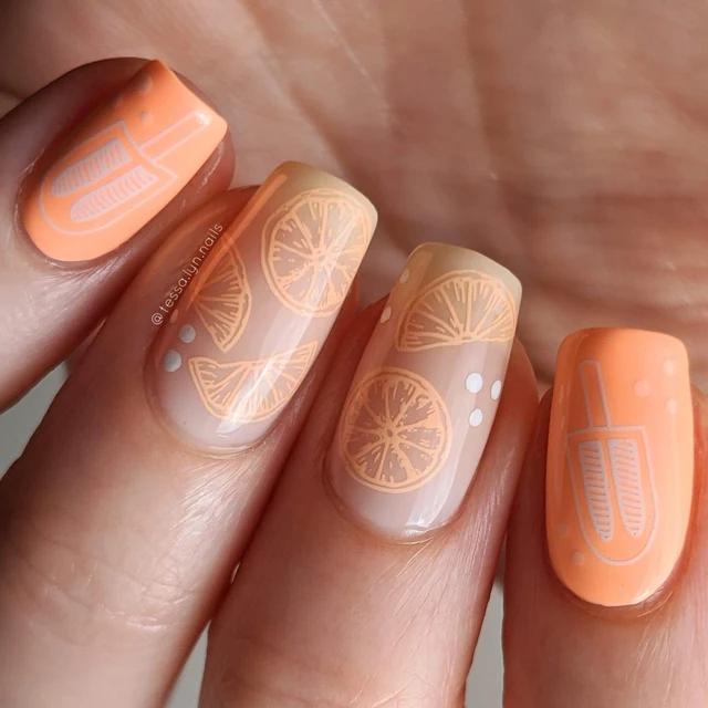 Maniology - Stamping Plate - CYO Design Contest 2019: Sun & Sand #M104 - Nail Art at Beyond Polish