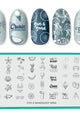 Maniology - Stamping Plate - CYO Design Contest 2019: Sun & Sand #M104 - Nail Art at Beyond Polish