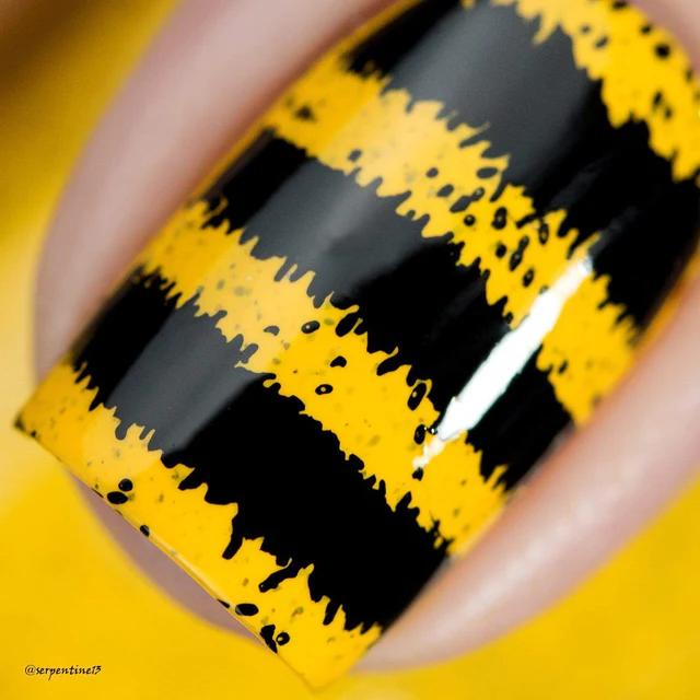 Maniology - Stamping Plate - CYO Design Contest: Bees #M093 - Nail Art at Beyond Polish