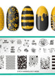Maniology - Stamping Plate - CYO Design Contest: Bees #M093 - Nail Art at Beyond Polish
