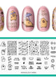 Maniology - Stamping Plate - Capy Chill #M694 - Nail Art at Beyond Polish