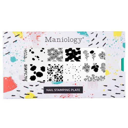 Maniology - Stamping Plate - Chamomile Melody - M683 - Manicure & Pedicure Tools at Beyond Polish