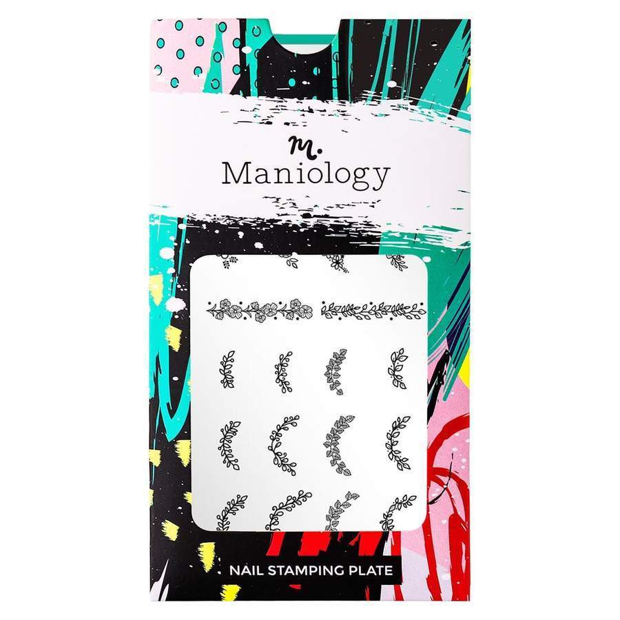 Maniology - Stamping Plate - Chic Peek: Flower Child #XL471 - Nail Art at Beyond Polish
