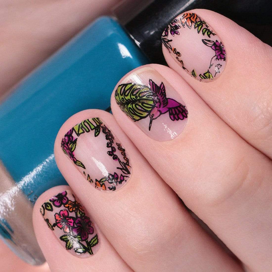 Maniology - Stamping Plate - Chic Peek: Forest Spirit #XL472 - Nail Art at Beyond Polish