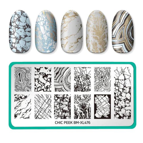 Maniology - Stamping Plate - Chic Peek: Forest Spirit #XL472