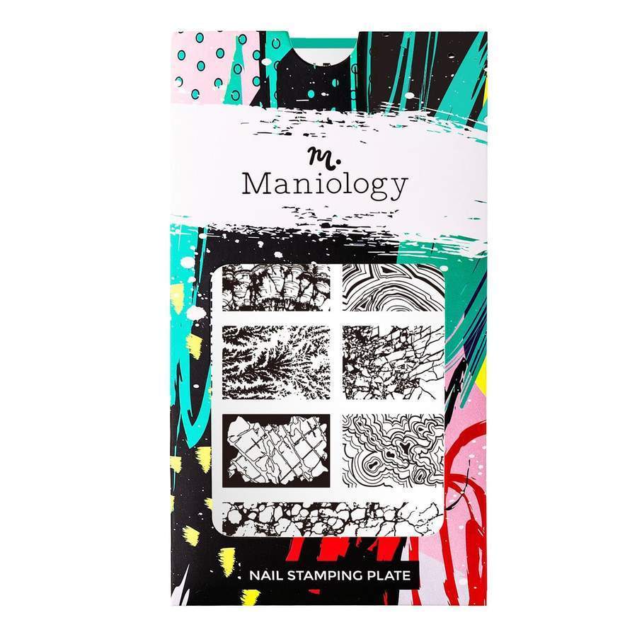 Maniology - Stamping Plate - Chic Peek: Heart of Stone #XL476 - Nail Art at Beyond Polish