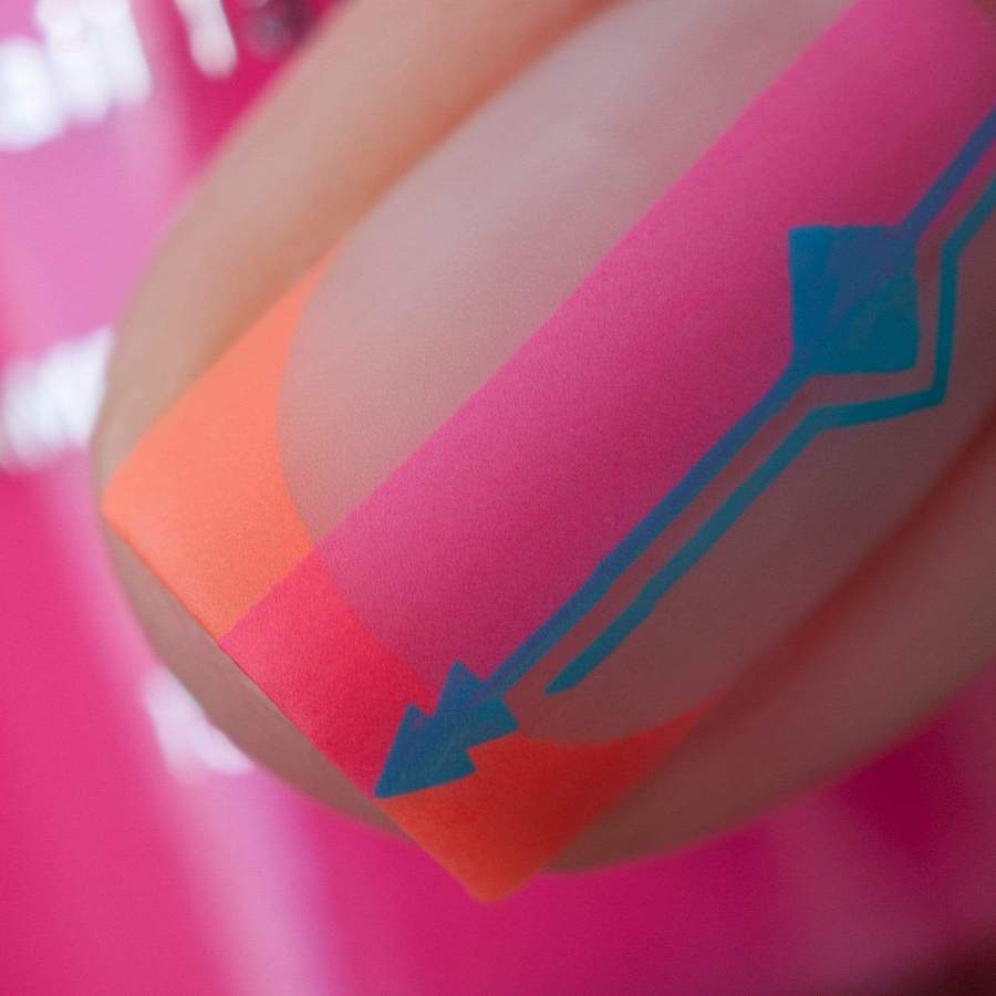 Maniology - Stamping Plate - Classique: Pardon My French French Tip #M052 - Nail Art at Beyond Polish