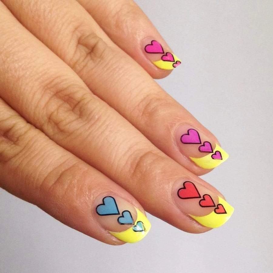 Maniology - Stamping Plate - Classique: Pardon My French French Tip #M052 - Nail Art at Beyond Polish