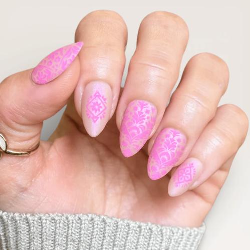 Maniology - Stamping Plate - Colorful Stories #M698 - Nail Art at Beyond Polish