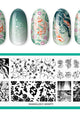 Maniology - Stamping Plate - Enchanted Waters: Floating Mirage (MXM172) - Nail Art at Beyond Polish