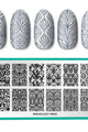 Maniology - Stamping Plate - Etched In Steel - M655 - Manicure & Pedicure Tools at Beyond Polish
