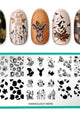 Maniology - Stamping Plate - Fall Layers: Cozy Campsite #M076 - Nail Art at Beyond Polish