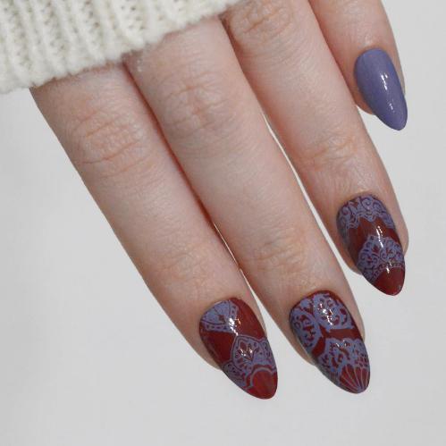 Maniology - Stamping Plate - Fit for a Queen (M686) - Manicure & Pedicure Tools at Beyond Polish