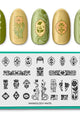 Maniology - Stamping Plate - Fleur Nouveau #M470 - Nail Art at Beyond Polish