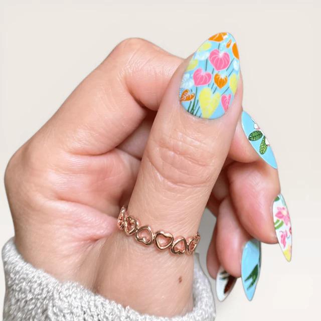 Maniology - Stamping Plate - Flora Exotica (M707) - Nail Art at Beyond Polish