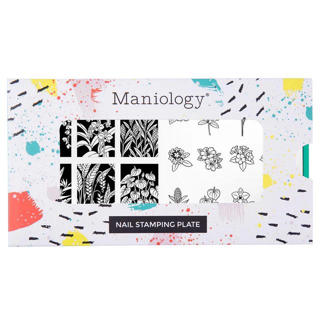 Maniology - Stamping Plate - Flora Exotica (M707) - Nail Art at Beyond Polish