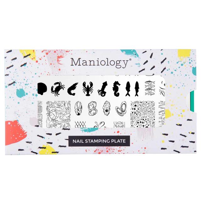 Maniology - Stamping Plate - Fresh Catch (M715) - Nail Art at Beyond Polish