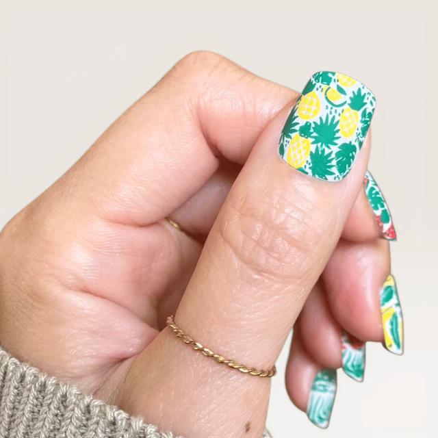 Maniology - Stamping Plate - Fruta Fresca (M710) - Nail Art at Beyond Polish