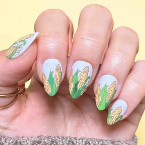 Maniology - Stamping Plate - Garden Fresh #M701 - Nail Art at Beyond Polish